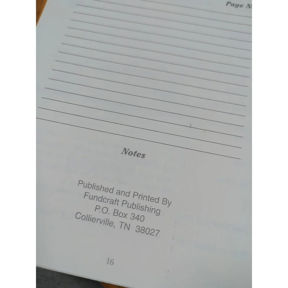 2001 Cooking With Friends Recipes Burnette Chapel Church Of Christ Antioch, TN‎